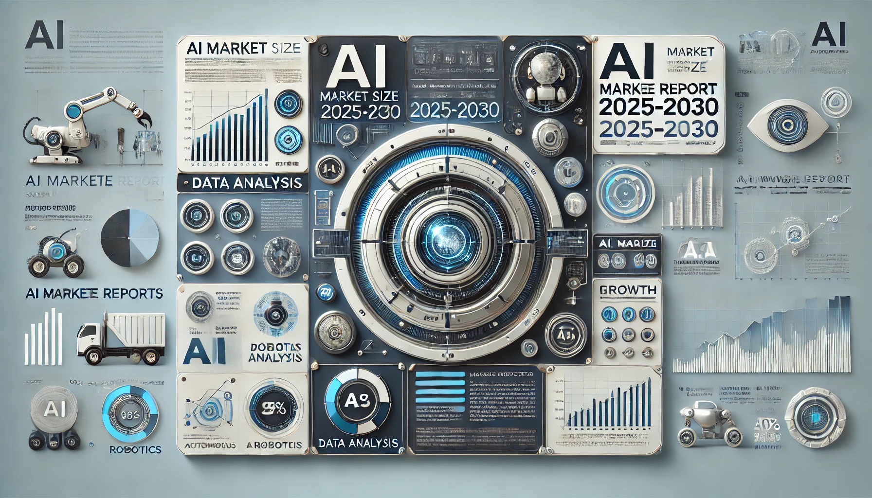 A Review of AI Market Size Reports 2025-2030: Analysis on AI Market Growth, Segments, and Trends in the UK, Europe, USA, Asia, MENA, UAE, and Saudi Arabia