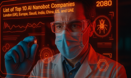 List of Top 10 AI Nanobot Companies 2025 in London (UK), Europe, Saudi, India, China, US, and UAE