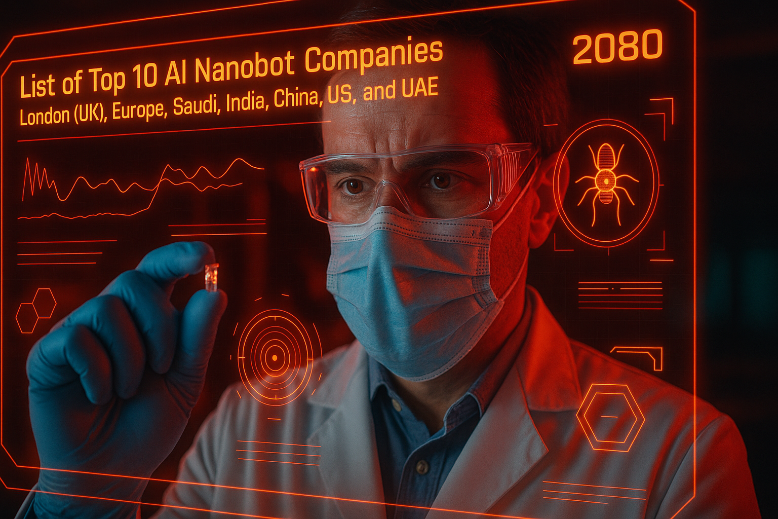 List of Top 10 AI Nanobot Companies 2025 in London (UK), Europe, Saudi, India, China, US, and UAE