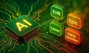 How Do AI Agents Integrate With EHR Systems (Epic, Cerner, EMIS, SystmOne)?